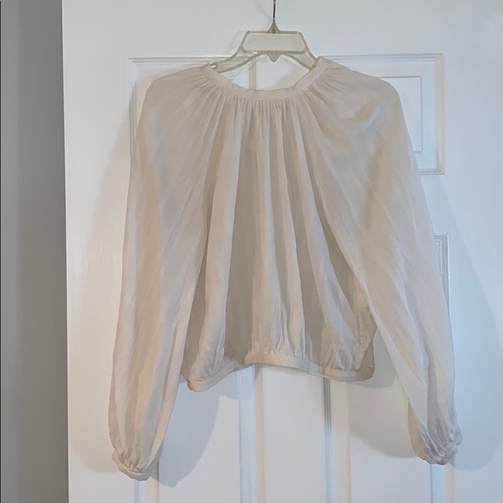 Cute white blouse